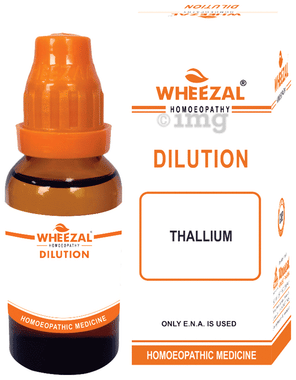 Wheezal Thallium Dilution 1M Wheezal Thallium Dilution 1M