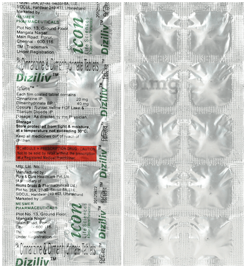 Diziliv 20 mg/40 mg Tablet