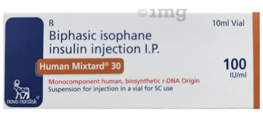 Human Mixtard 30 Suspension for Injection 100IU/ml