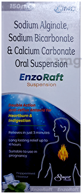Enzoraft Oral Suspension Peppermint Sugar Free