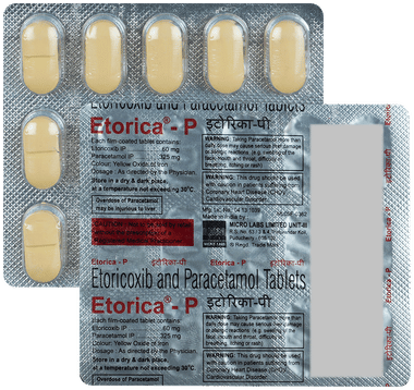 Etorica-P 60mg/325mg Tablet
