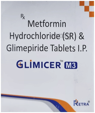 Glimicer M 3mg/500mg Tablet