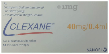 Clexane 40mg Injection (0.4ml Each)