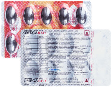Omegared Soft Gelatin Capsule