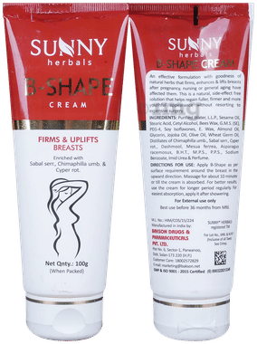 Sunny Herbals B-Shape Cream Sunny Herbals B-Shape Cream