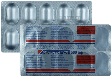 Mesacol CR 500mg Tablet