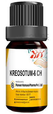 Pioneer Pharma Kreosotum Globules Pellets Multidose Pills 6 CH Pioneer Pharma Kreosotum Globules Pellets Multidose Pills 6 CH