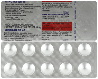 Minotas 45mg Tablet ER