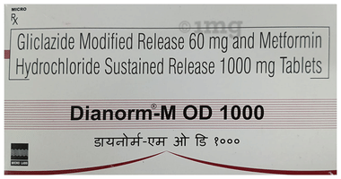 DiaNORM-M OD 1000 Tablet SR
