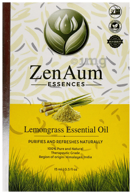 ZenAum Essences Lemongrass Essential Oil