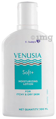 Venusia Soft + Moisturizing Lotion for Sensitive Skin, Relieves Excessive Dryness & Itching