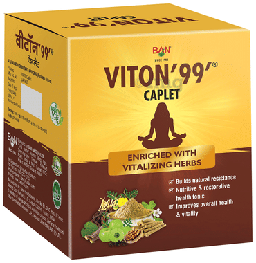 Viton 99 Caplet |  Vitalizer & Immune Booster | Caplet
