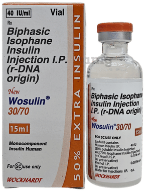 Wosulin 30/70 40IU/ml Injection