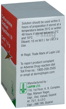 Cetil 1500mg Injection