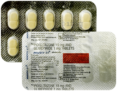 Pozitiv G 15mg/1mg Tablet
