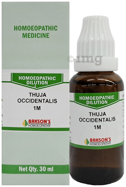 Bakson's Homoeopathy Thuja Occidentalis Dilution 1M Bakson's Homoeopathy Thuja Occidentalis Dilution 1M