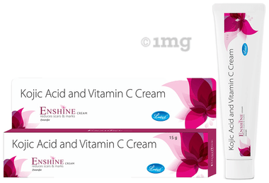 Enshine Cream with Kojic Acid and Vitamin C for Scars & Marks