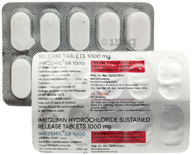 Imezemic 1000mg Tablet SR