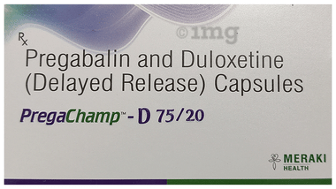 Pregachamp-D 75/20 Capsule DR