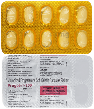 Pregcert 200 Capsule