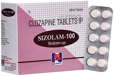 Sizolam 100mg Tablet