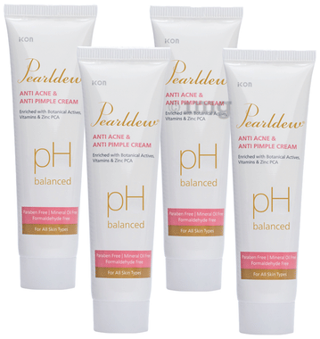 Pearldew Anti Acne & Anti Pimple Cream (25gm Each)