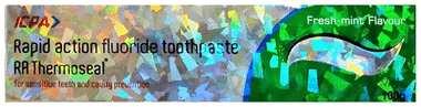 RA Thermoseal Rapid Action Fluoride Toothpaste | For Sensitive Teeth & Cavity | Flavour Fresh Mint