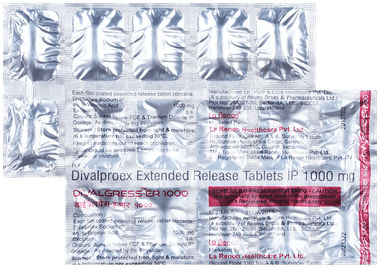 Divalgress 1000mg Tablet ER