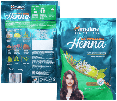 Himalaya Personal Care Natural Shine Henna Powder | Helps Manage Premature Greying of Hair