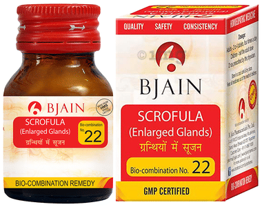 Bjain Bio-Combination No.22 Scrofula (Enlarged Glands) Tablet