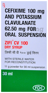 Zifi CV 100 Dry Syrup
