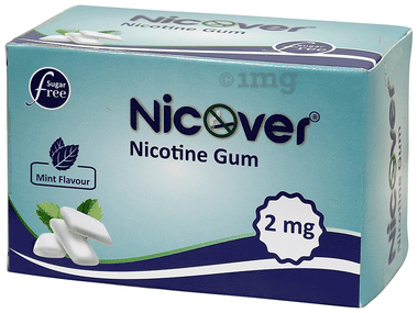 Nicover Nicotine Gum Sugar Free (100 Each) Mint
