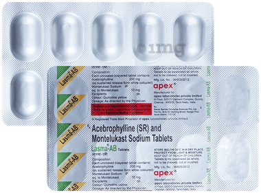 Lasma AB 200mg/10mg Tablet