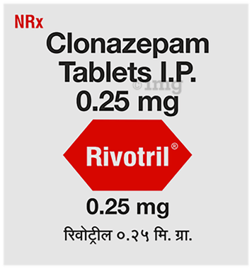 Rivotril 0.25mg Tablet