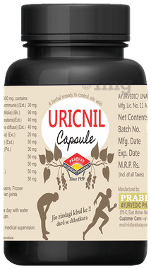 Prabhat Ayurvedic Pharmacy Uricnil Capsule
