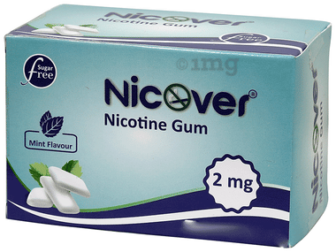 Nicover Nicotine Gum Sugar Free (100 Each) Mint