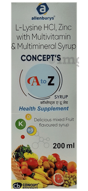 A to Z Syrup Delicious Mixed Fruit