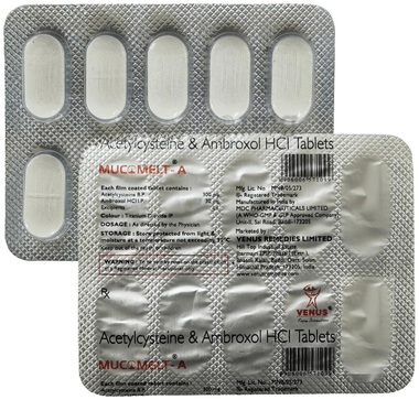 Mucomelt A Tablet