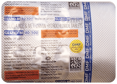Glizid-M 40/500 Tablet