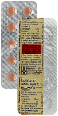 Stalopam 15mg Tablet