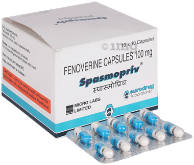 Spasmopriv 100mg Capsule