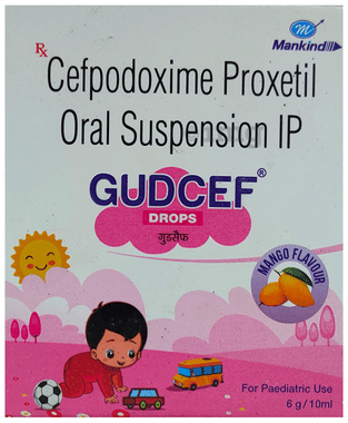 Gudcef Oral Drops Mango