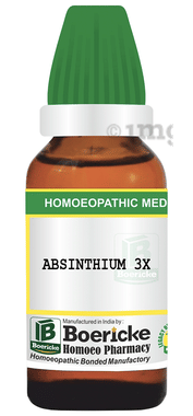Boericke Absinthium Dilution (30ml Each) 3X