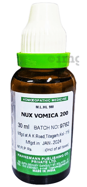 Hapco Nux Vomica  Dilution 200