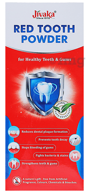 Jivaka Red Tooth Powder | Ayurvedic Oral Care for Stronger Teeth & Gums Jivaka Red Tooth Powder | Ayurvedic Oral Care for Stronger Teeth & Gums