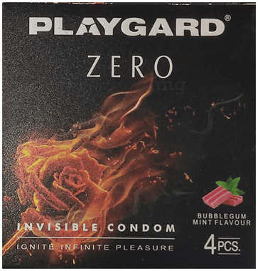 Playgard Zero Invisible Condom Bubblegum Mint