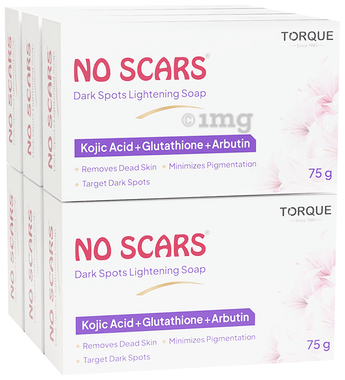 NO Scars Dark Spots Lightening Soap (75gm Each)