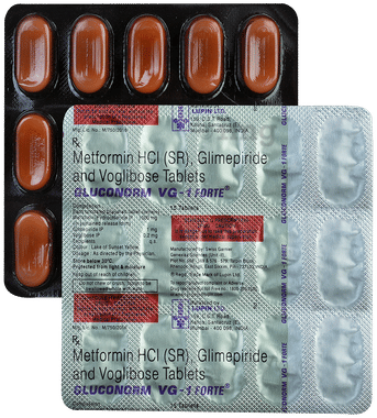 Gluconorm VG 1 Forte Tablet SR