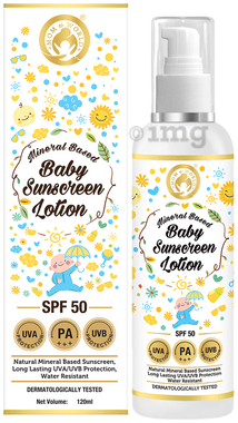 Mom & World Mineral Based Baby Sunscreen Lotion SPF 50