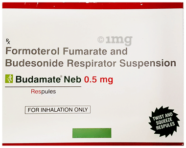 Budamate Neb 0.5mg Respules (2ml Each)